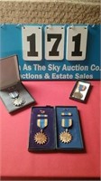 Lot of 4 military medals