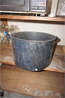 Enamel Stew Pot/ Planter