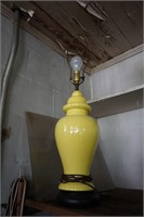 Yellow Lamp and Plexiglass