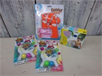 Bubble Gun, Table Tennis Sets, Beach Ball - NEW