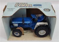 1/16 Ertl Ford 1710 Tractor With Roll Bar In Box