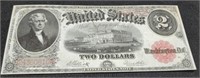 1917 Two Dollar Legal Tender Note