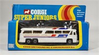 CORGI SUPER JUNIORS GREYHOUND BUS W/ BOX
