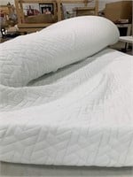 Memory foam mattress cover 83”x71”x3”
 Signs of