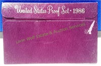 1986-S United States Proof Coin Set