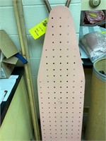 Vintage pink ironing board