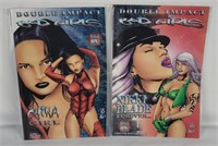 2 Double Impact Bad Girl Comics - China, Nikki