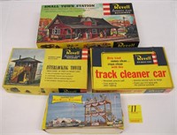 LOT OF 4 EMPTY MODEL BOXES