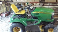 John Deere x485 mower, runs great, per owner