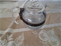 Pyrex tea pot