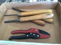Snips & leather tools