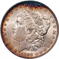 $1 1892 PCGS MS65 CAC