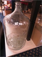 Five-gallon Puritas Distilled Water glass water