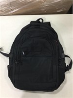 Black Backpack with charging port.