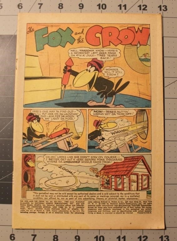 The Fox and the Crow #64 Oct 1960