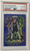 2020 Panini #18 Kristaps Porzingis PSA 10 Pop 1!