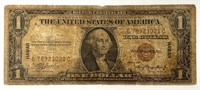 WWII Hawaii Overprint $1 Silver Certificate