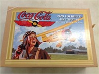 Coca Cola 1929 Lockheed Air Express Metal Coin