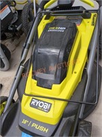 RYOBI 16"- 18v Cordless Push Mower