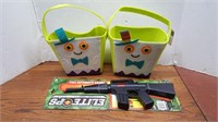 NEW Trick or Treat Totes & Toy Gun