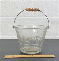 Glass Anchor Ice Bucket