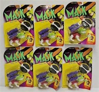 (6) 1995 Kenner "The Mask" Action Figures