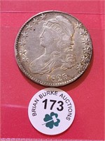 1825 Bust Half Dollar VF