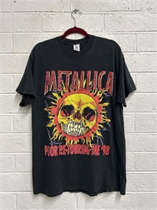 Vintage Original 1998 Metallica Band Tee Shirt (L)