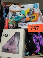 SPIRAL INFANT TOY- NEW UGG SHOES - BABY NIKE SHOES