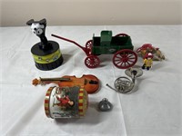 Assortment of kid toys