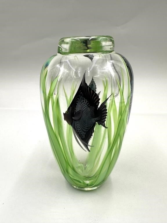 Orient and Flume Angelfish Vase