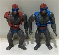 2 Action Figures-1980s MOTU He-Man Figure Stratos