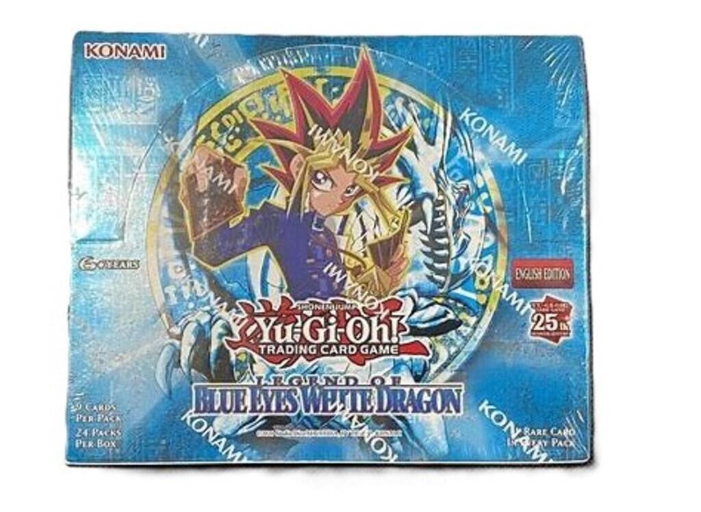 Yu-gi-oh Legend Blue Eyes White Dragon Booster Box