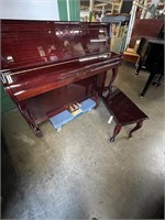 Young Chang Studio Upright Piano with Bench