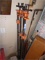 Pipe clamps - approx. 60"