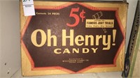 Vintage oh Henry candy box