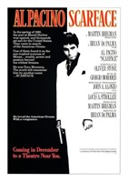 Scarface Movie Poster 17x24
