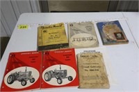 IHC 544 Manuals, Cornpicker, cultivator, stamp bk