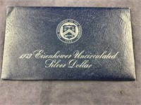 1973 Eisenhower Uncirculated Silver Dollar