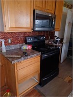 ALL kitchen cabinets, counter top, sink etc. MUST