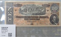 Confederate States of America $10, banknote