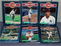 6 Baseball Legends Books