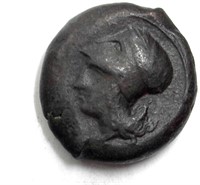 375-344 BC Syracuse VF+ AE29