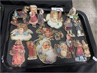 Reproduction Victoria Christmas Ornaments.