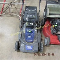 USED KOBALT 80 VOLT BATTERY OPERATED LAWN MOWER