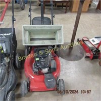 USED JOHNSERED SELF PROPELLED MOWER IN WORKING