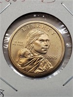 BU 2005-D Sacagawea Dollar