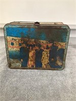 Pan Am Lunchbox  Rusty  No Thermos