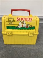 Snoopy Lunchbox   No Thermos