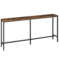 MAHANCRIS Console Table, 70.9" Narrow Long Sofa Ta